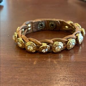 Henri bendel leather bracelet